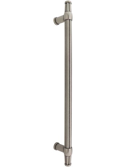 Luxor Appliance Pull - 12 inch Center-to-Center in Antique Pewter.